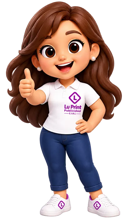 Lucero, personaje de la marca Lu Print Publicidad
